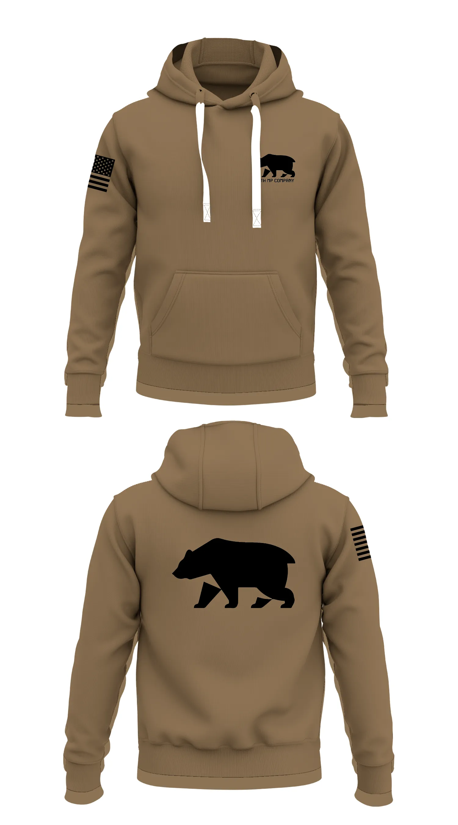 94th MP Company Store 1  Core Men's Hooded Performance Sweatshirt - 78679172570