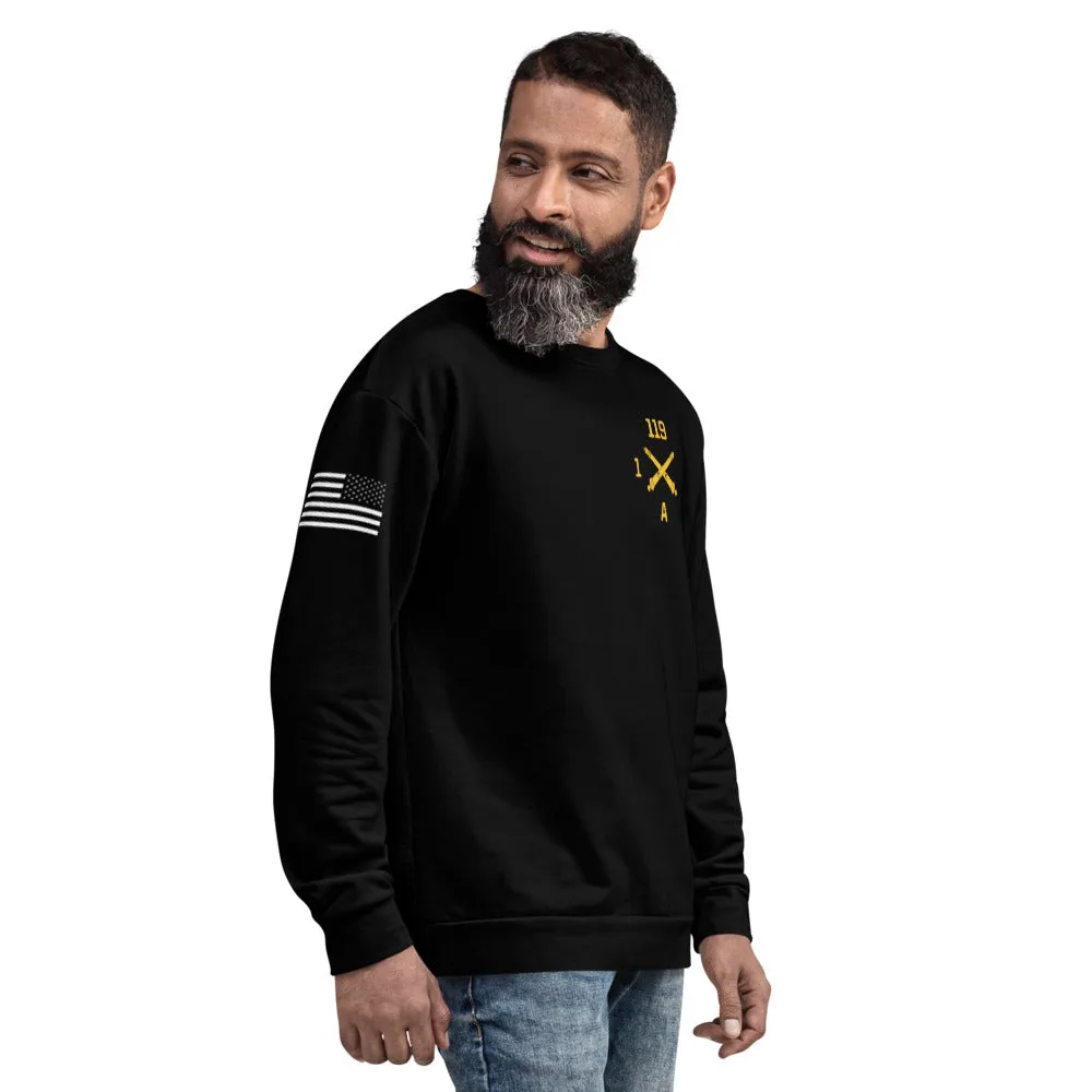 A Battery, 1/119 FAB Store 1 Premium Core Men's Crewneck Performance Sweatshirt - aFB5mw