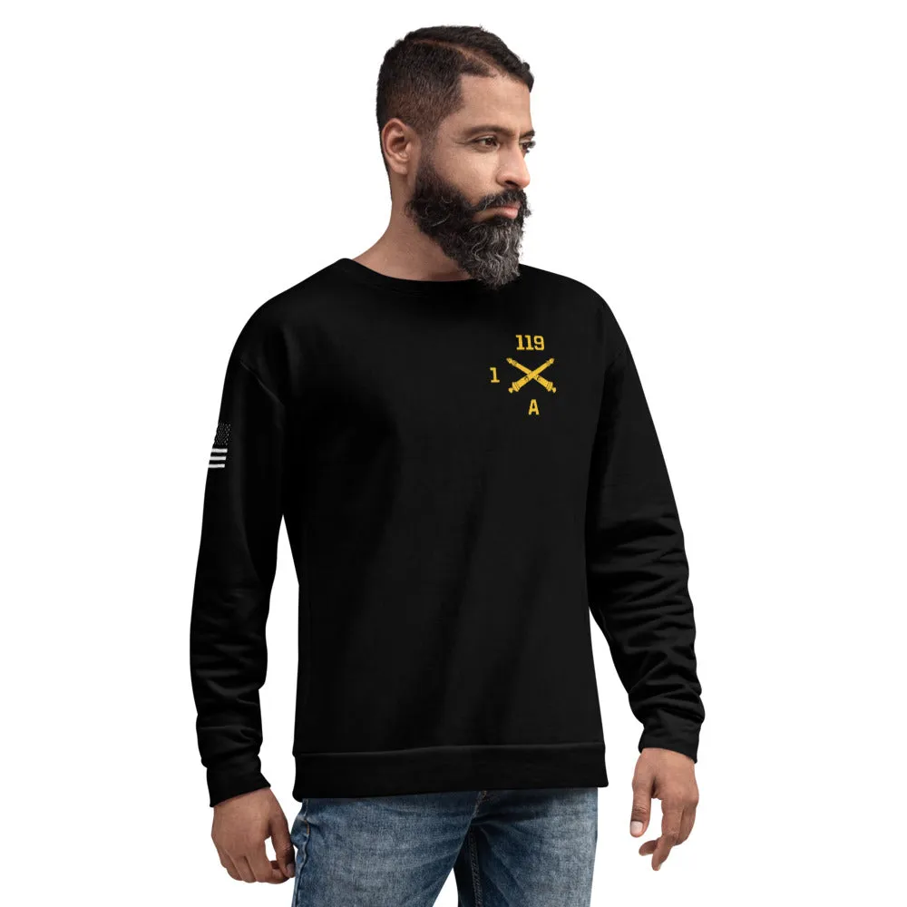 A Battery, 1/119 FAB Store 1 Premium Core Men's Crewneck Performance Sweatshirt - aFB5mw