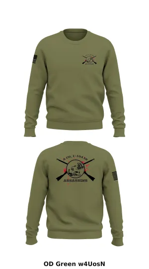 A Co, 1-184 IN Store 1 Core Men's Crewneck Performance Sweatshirt - w4UosN