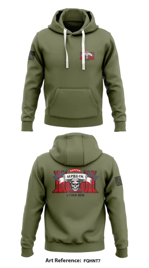 A CO 173rd BEB Store 1  Core Men's Hooded Performance Sweatshirt - FqhNT7