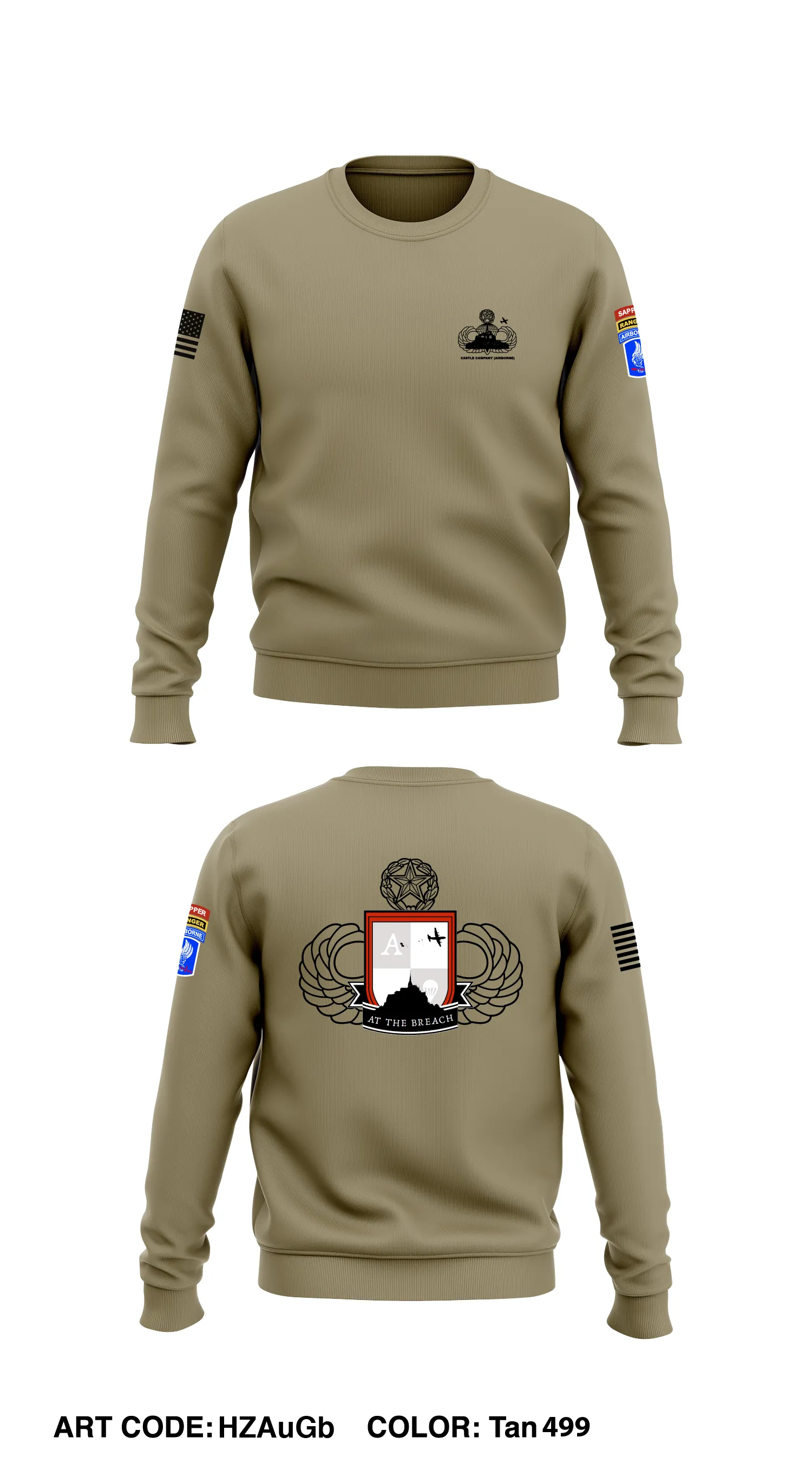 A Co 54th BEB  Store 1 Core Men's Crewneck Performance Sweatshirt - HZAuGb