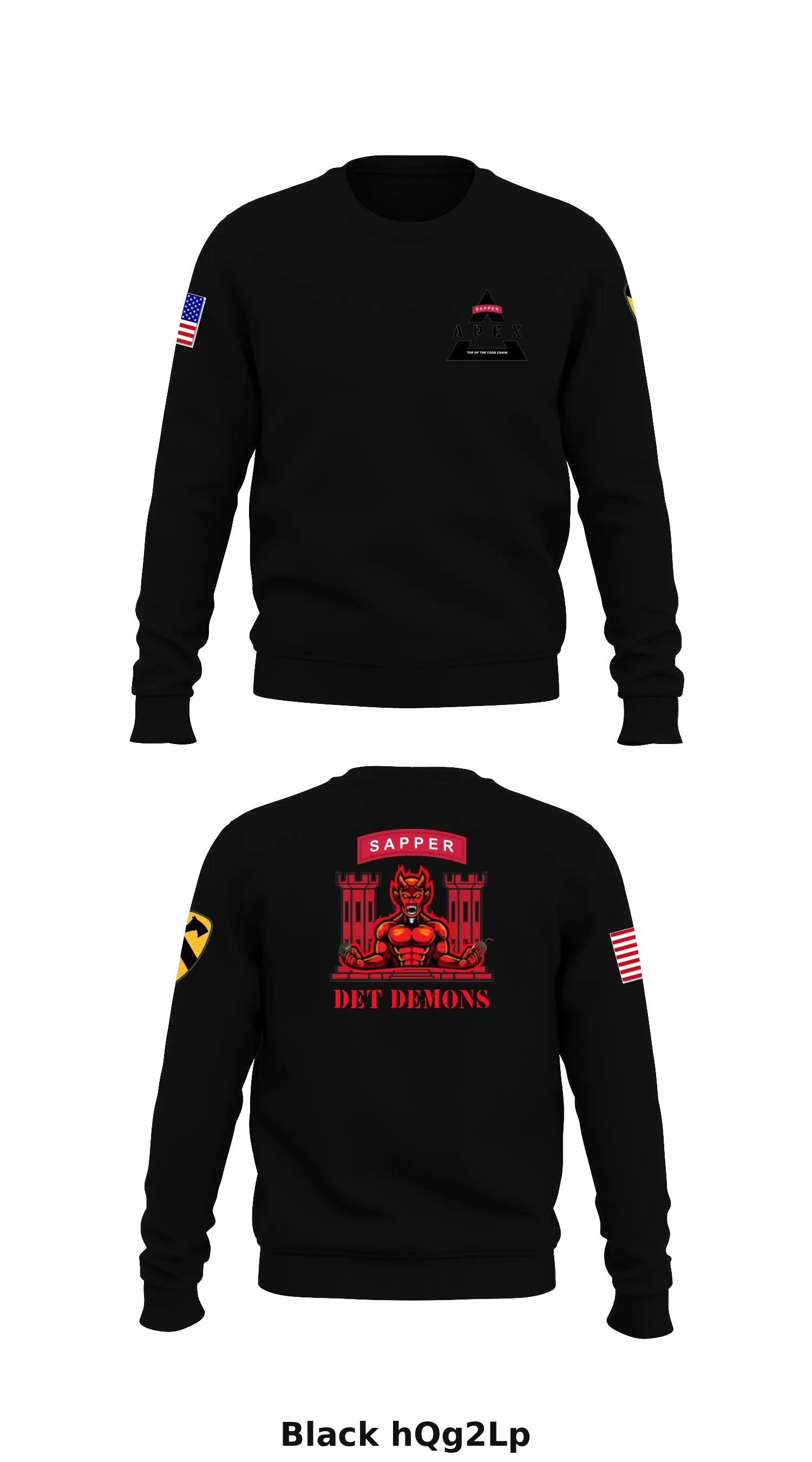 A co, 91st EN BN Store 1 Core Men's Crewneck Performance Sweatshirt - hQg2Lp