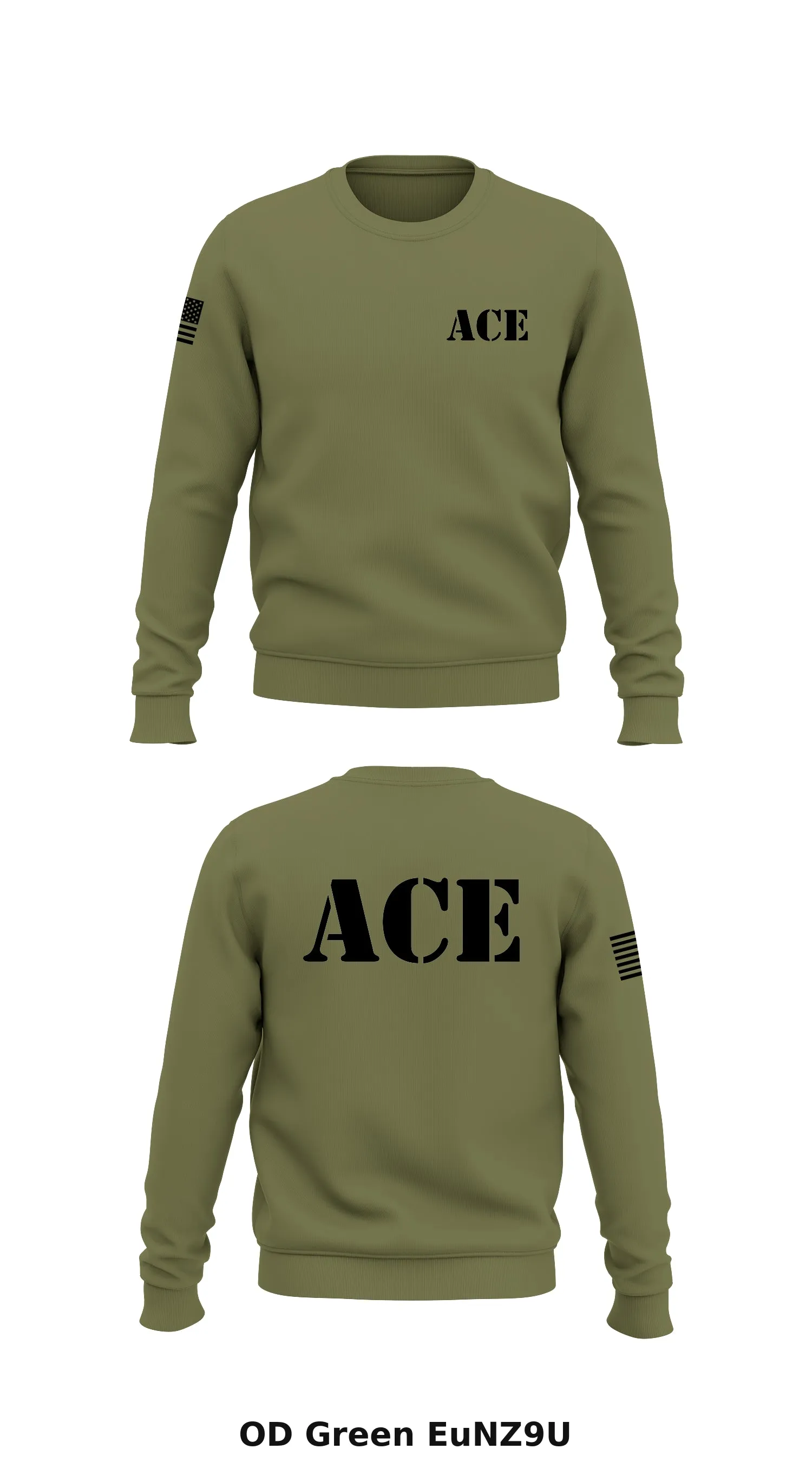 ACE Store 1 Core Men's Crewneck Performance Sweatshirt - EuNZ9U
