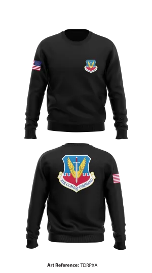 Air Force Combat Command Store 1 Core Men's Crewneck Performance Sweatshirt - TdRPXa