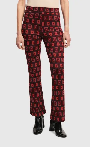 Alembika Dynamite Days Bell Bottom Red Pants