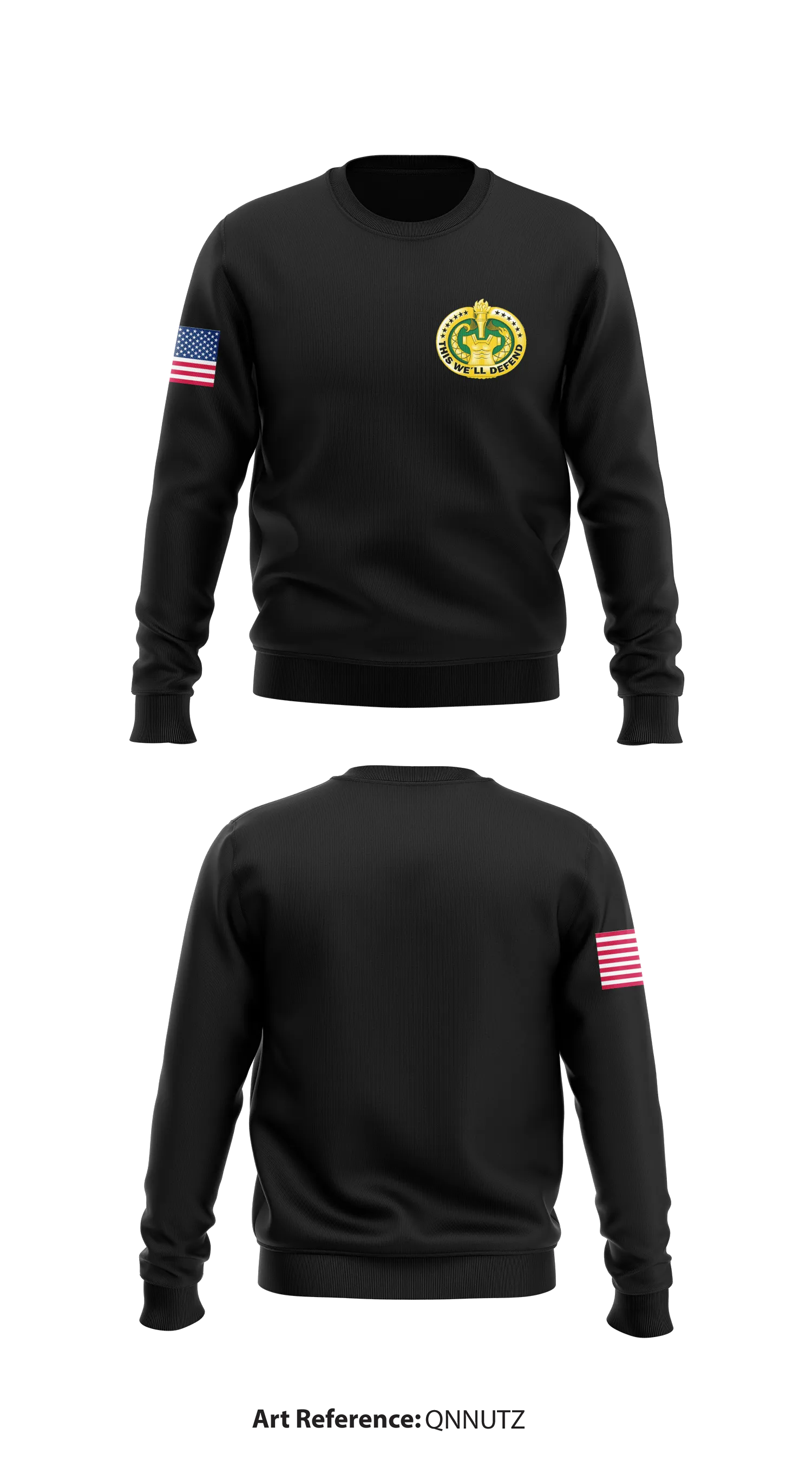 Alpha Reapers Core Men's Crewneck Performance Sweatshirt - QNNutZ