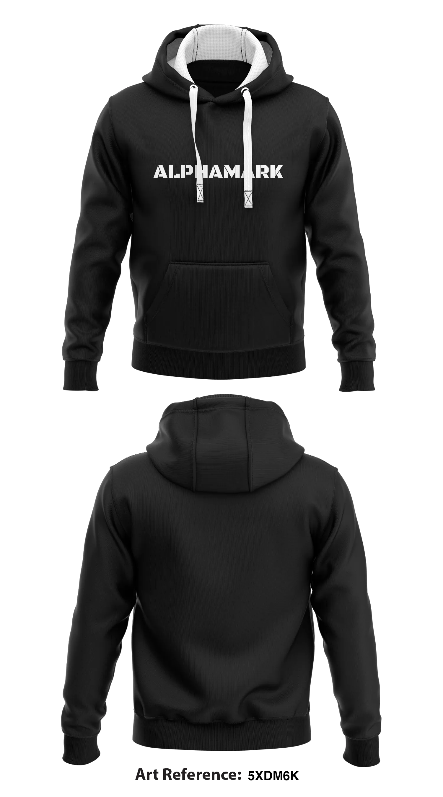 AlphaMark Store 1  Core Men's Hooded Performance Sweatshirt - 5xdm6K