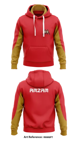 AM2AM Store 1  Core Men's Hooded Performance Sweatshirt - rnW6pt