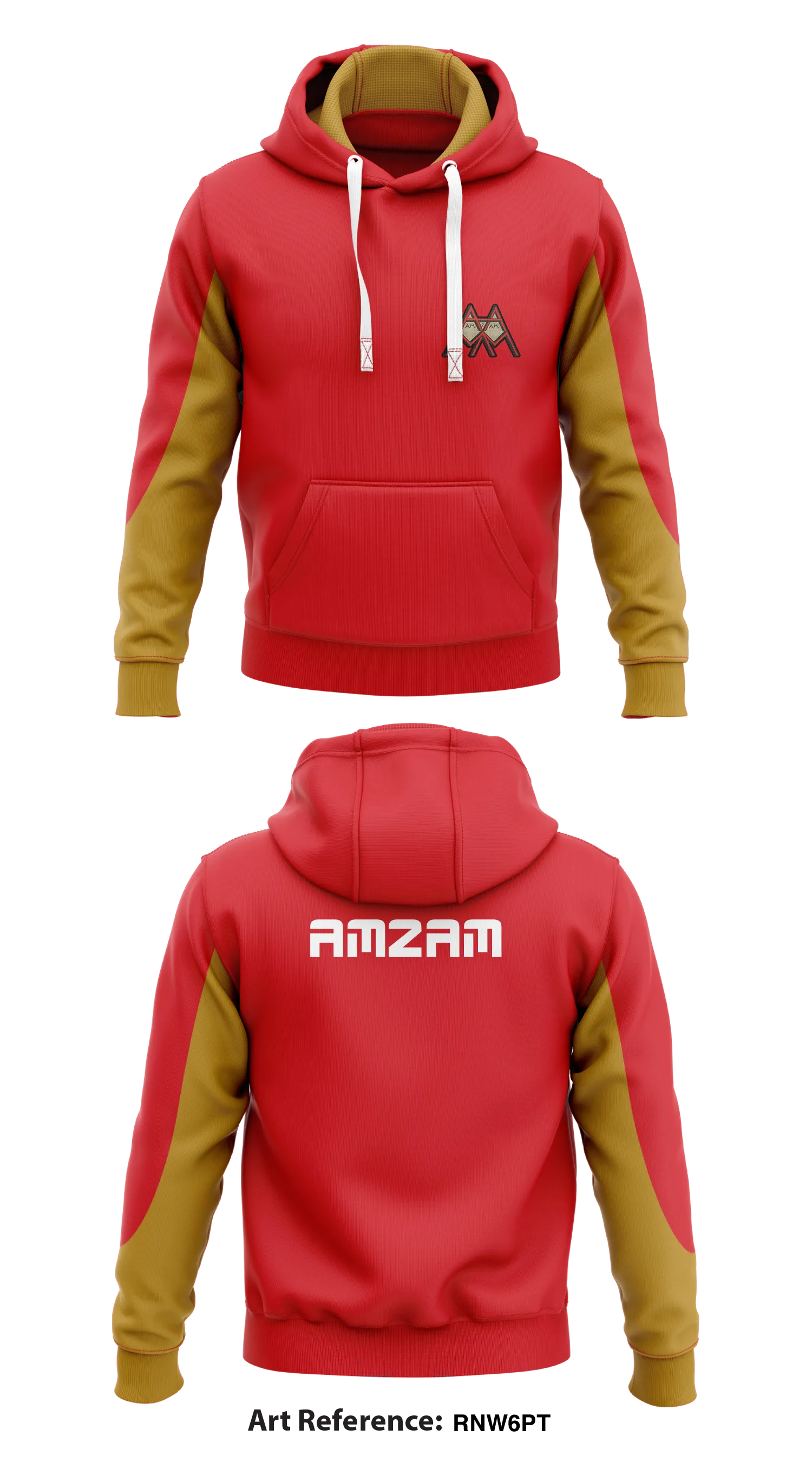 AM2AM Store 1  Core Men's Hooded Performance Sweatshirt - rnW6pt