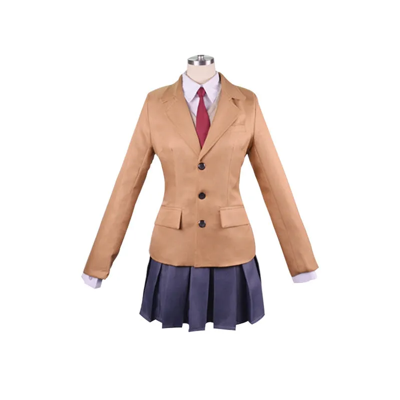 Anime Rascal Does Not Dream of Bunny Girl Senpai Mai Sakurajima Uniform Cosplay Costumes