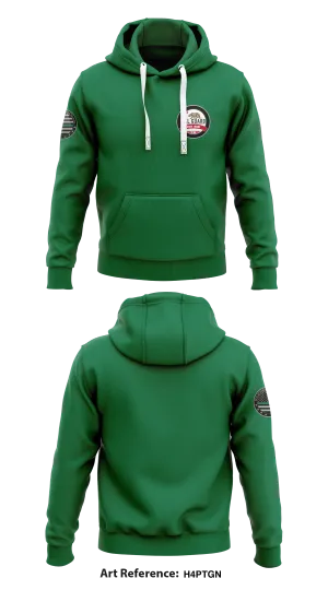 Army NCO Academy  Core Men's Hooded Performance Sweatshirt - H4pTgN