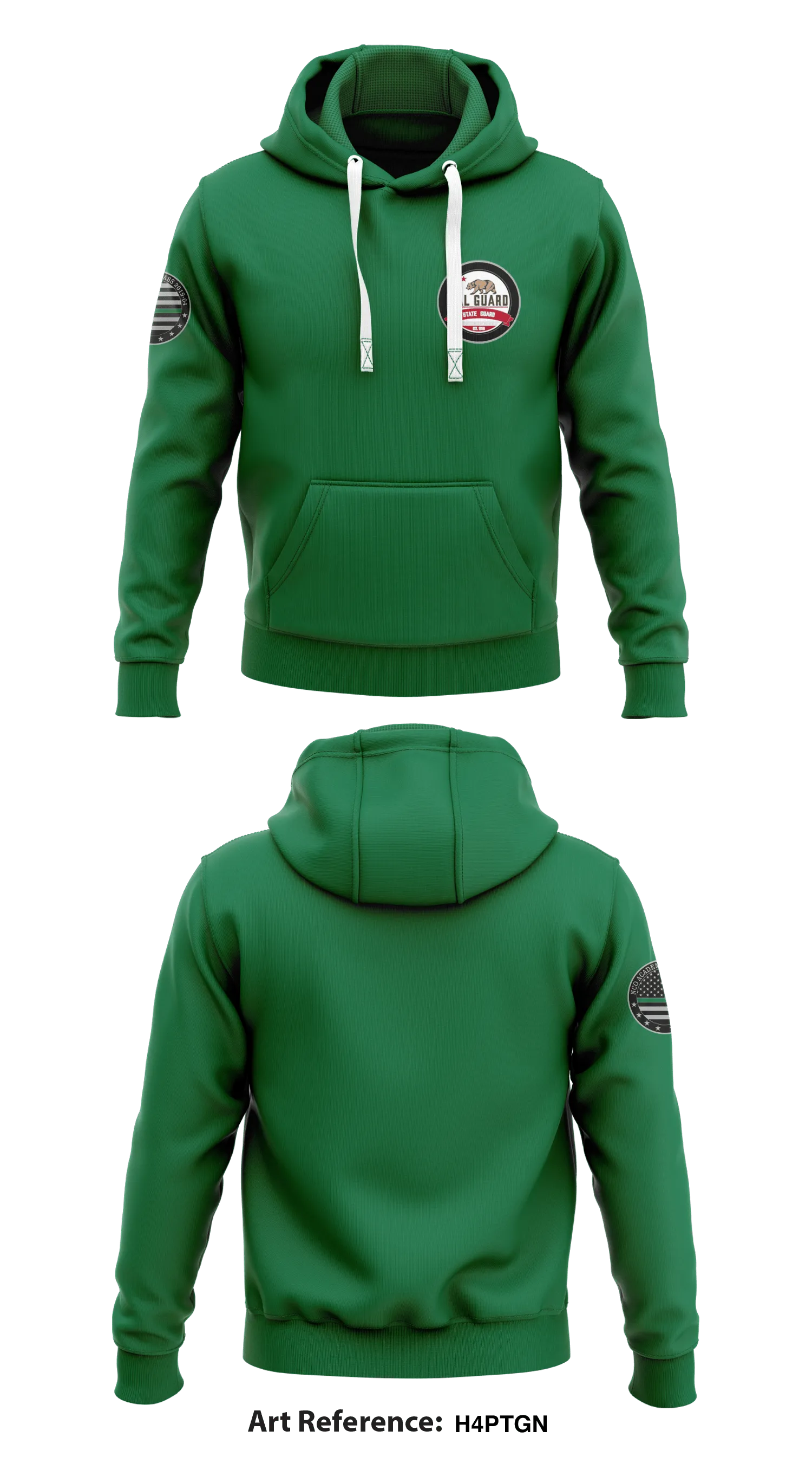 Army NCO Academy  Core Men's Hooded Performance Sweatshirt - H4pTgN