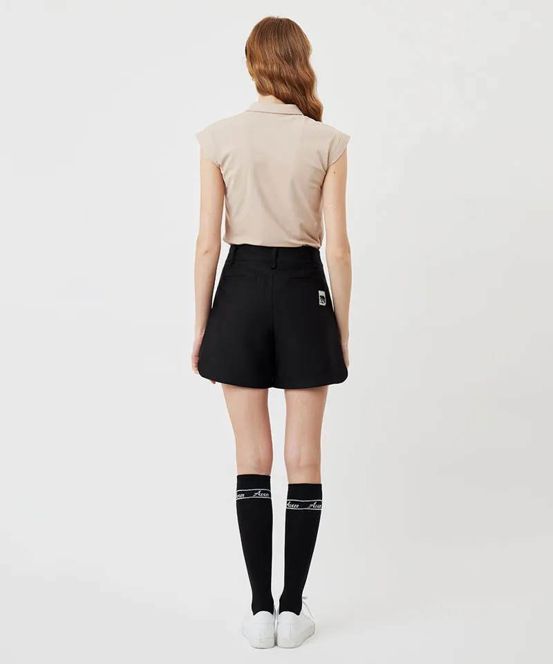 AVEN Two Pocket Short Pants - Black