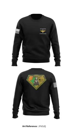 B Co 1-189th GSAB Store 1 Core Men's Crewneck Performance Sweatshirt - jyV5JQ