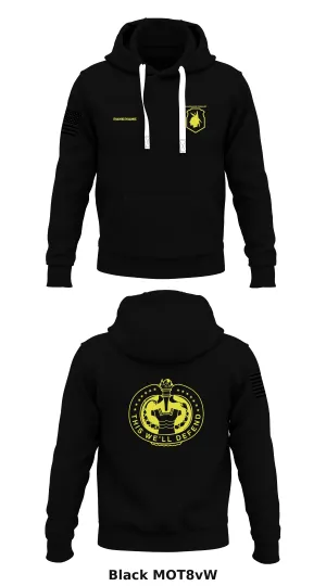 B Co 1/34th Store 1  Core Men's Hooded Performance Sweatshirt - MOT8vW