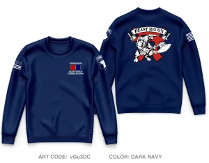 B TRP, 1-33 CAV, 3BCT Core Men's Crewneck Performance Sweatshirt - vGu3DC