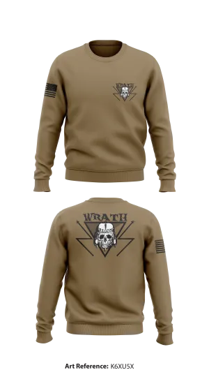 B TRP 3-61 CAV Store 1 Core Men's Crewneck Performance Sweatshirt - K6xu5X