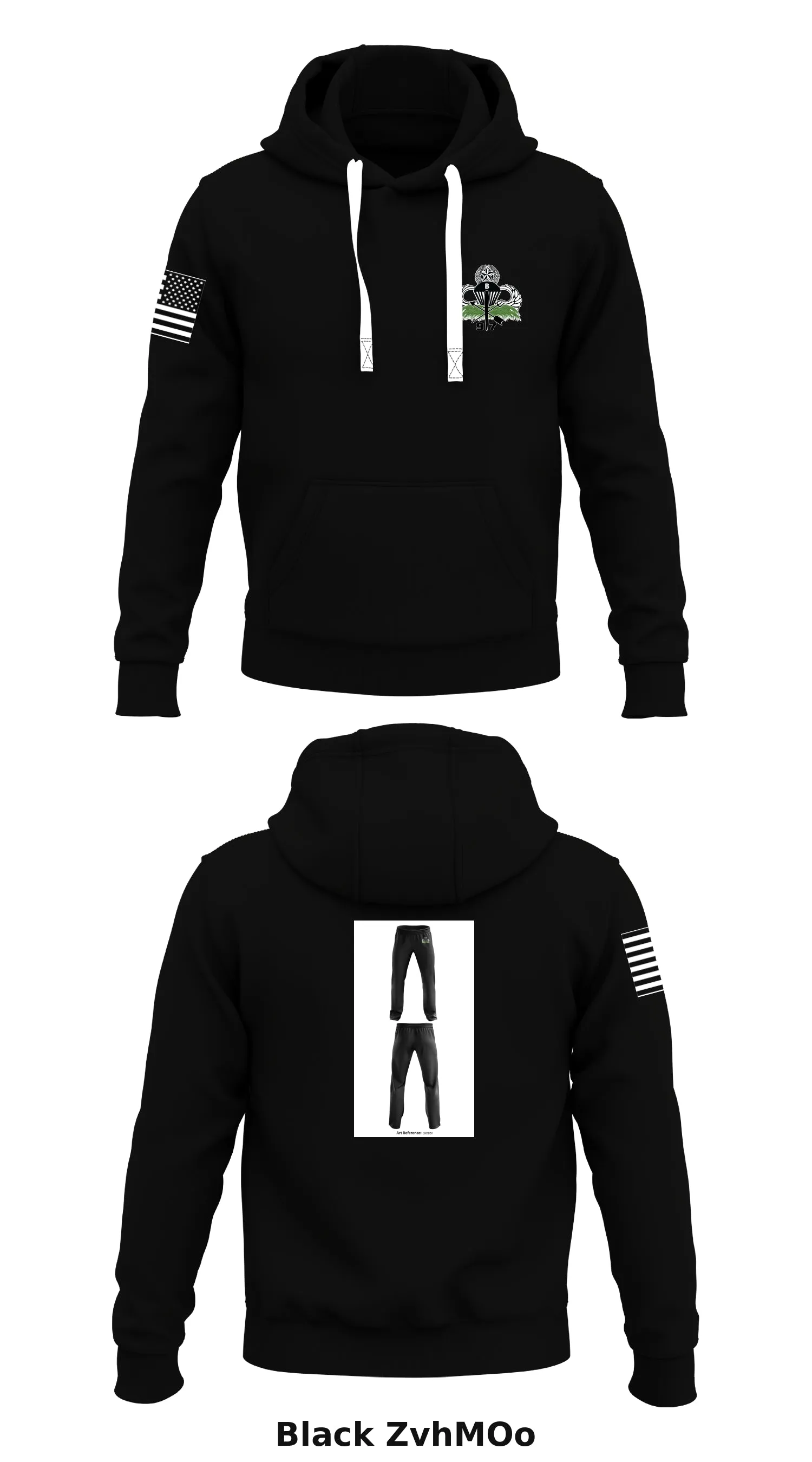 B/97th Civil Affairs Battalion Store 1  Core Men's Hooded Performance Sweatshirt - ZvhMOo
