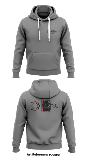 Banks Industrial Group  Core Men's Hooded Performance Sweatshirt - PdMJm2