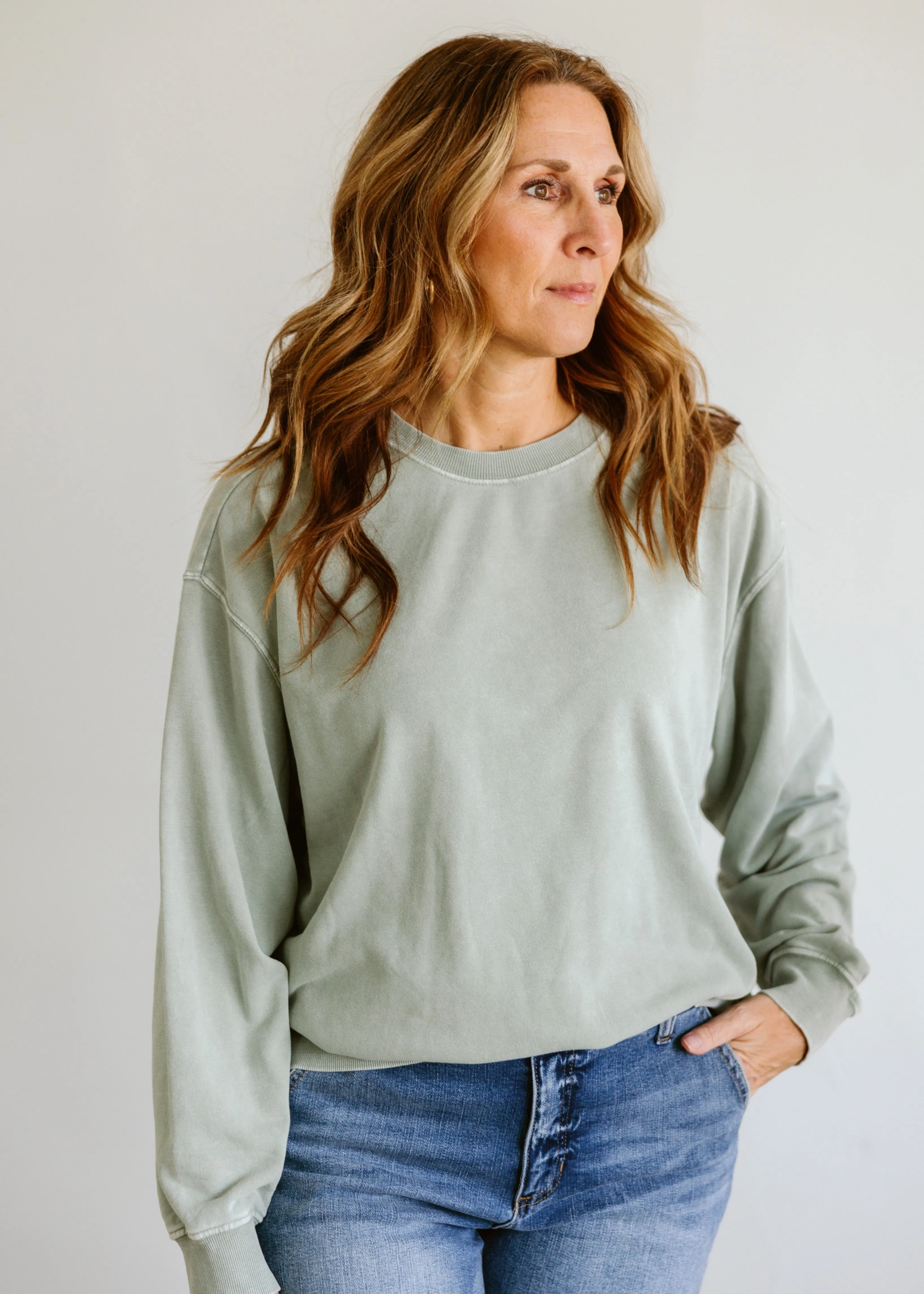 Basic Crewneck Sweatshirt