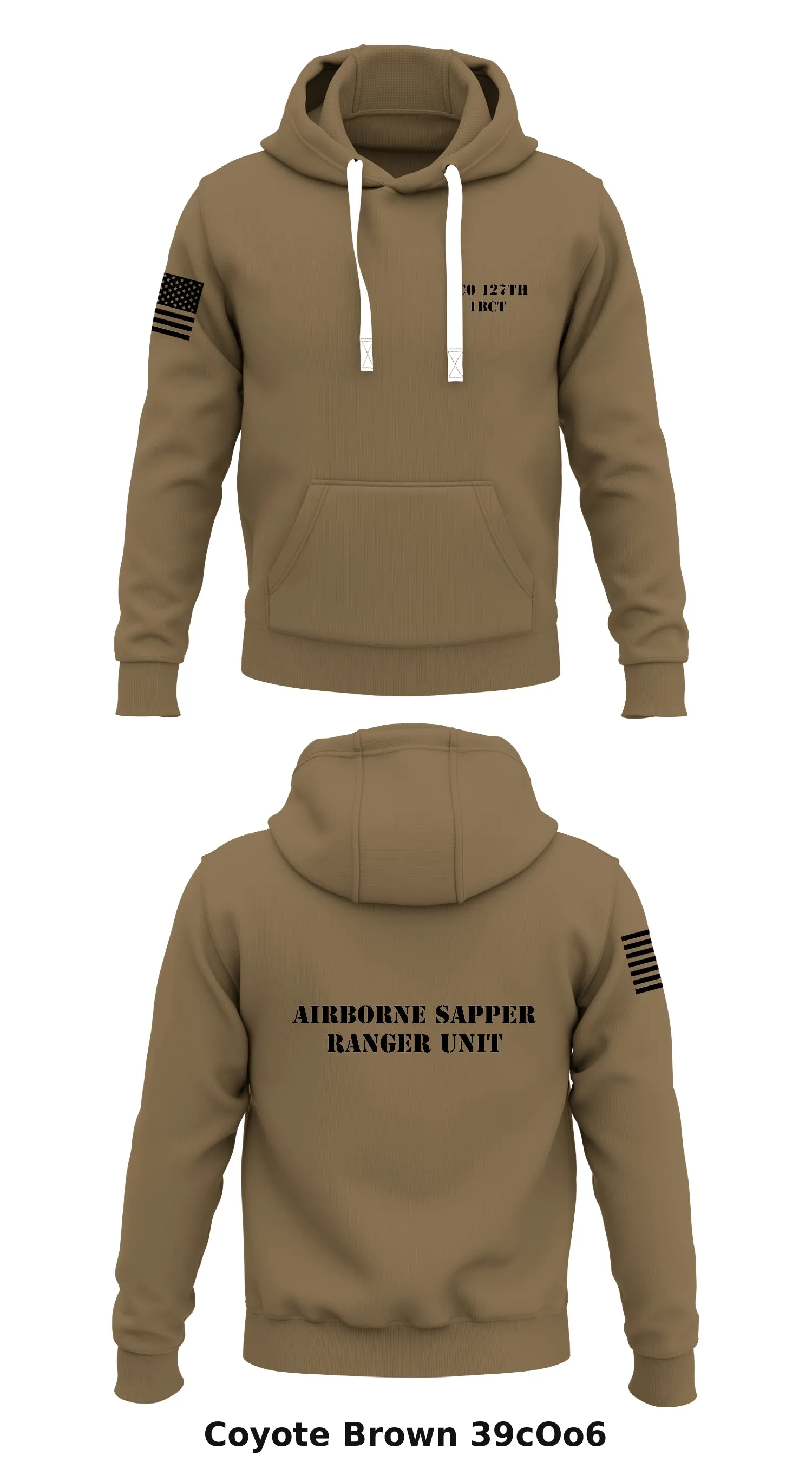 Bco 127th 1BCT Store 1  Core Men's Hooded Performance Sweatshirt - 39cOo6