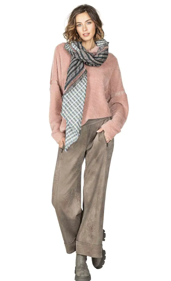 Beate Heyman Pleather Culotte Pant