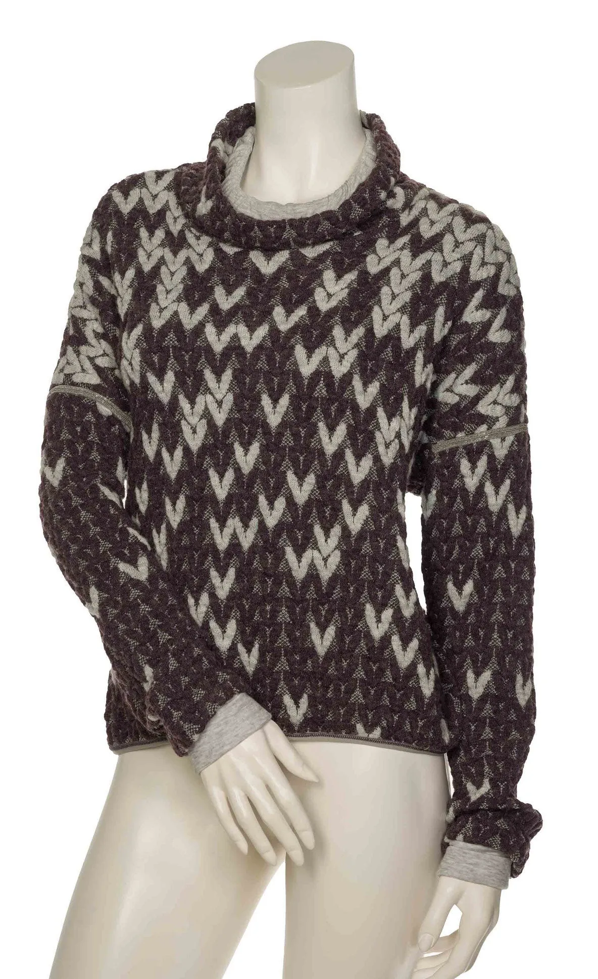 Beate Heymann Aubergine Pullover
