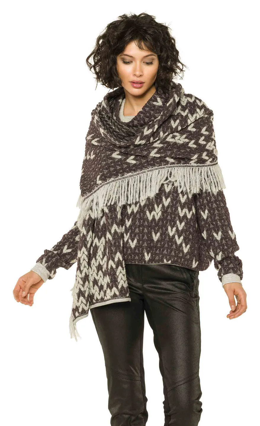 Beate Heymann Aubergine Pullover