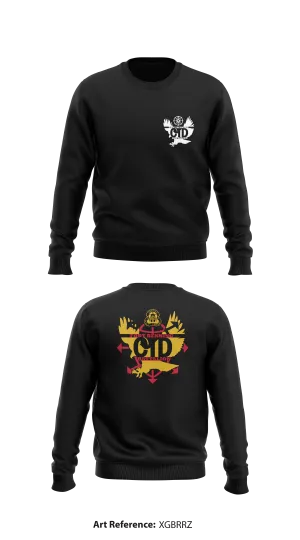 Benning CID Battalion Store 1 Core Men's Crewneck Performance Sweatshirt - XgBRrZ
