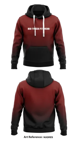 Big Trees Fitness  Core Men's Hooded Performance Sweatshirt - nUQRes
