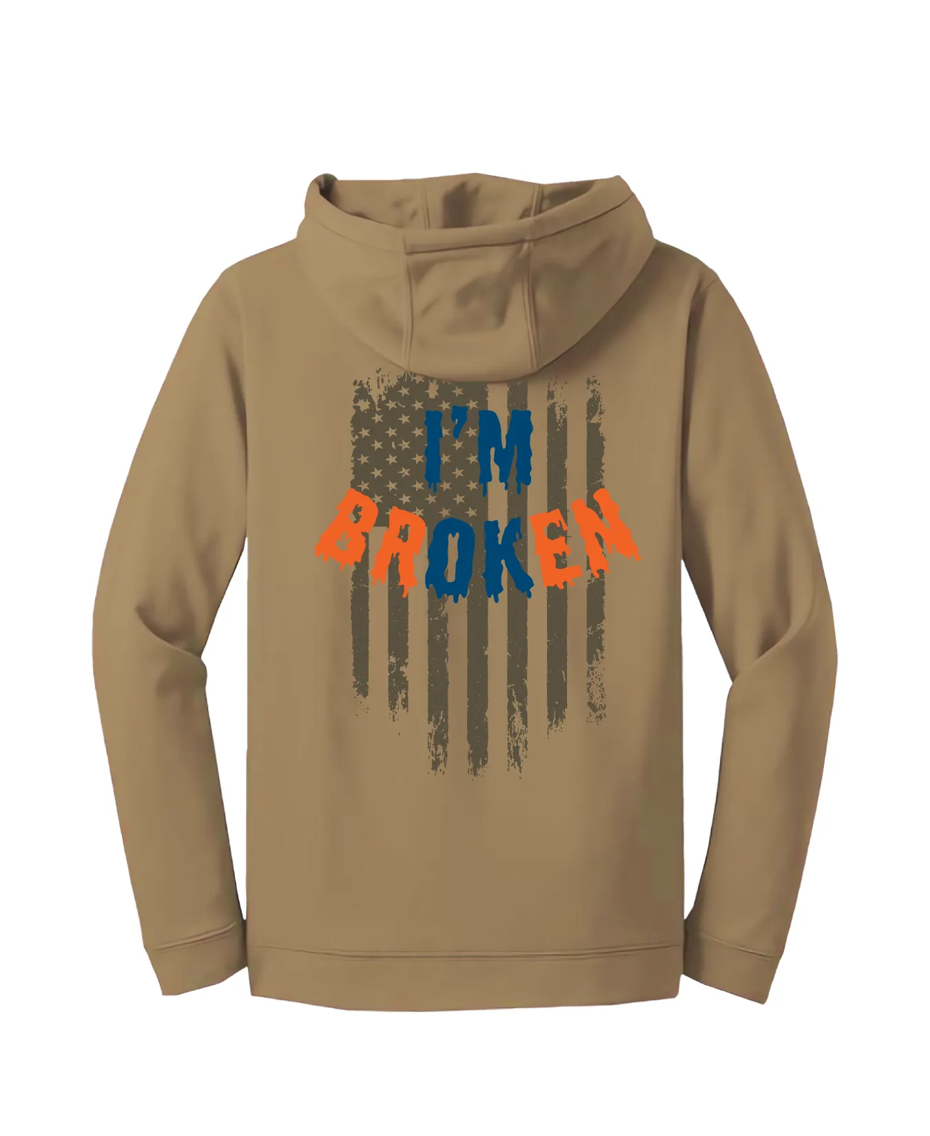 Bourn Free Hi-Tech Performance Hoodie - I'm Broken