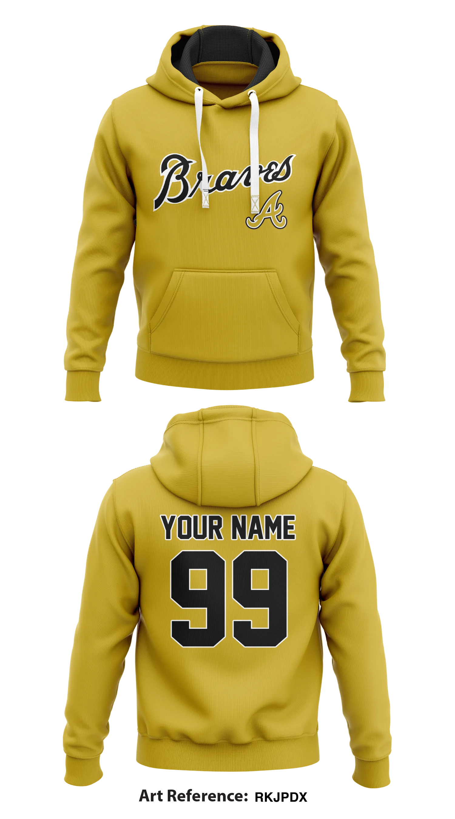 Braves Store 1  Core Men's Hooded Performance Sweatshirt - RKjPDx