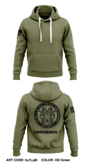 Bravo 2-44 ADA Ghostrider 7 Store  Core Men's Hooded Performance Sweatshirt - 6x7LqM