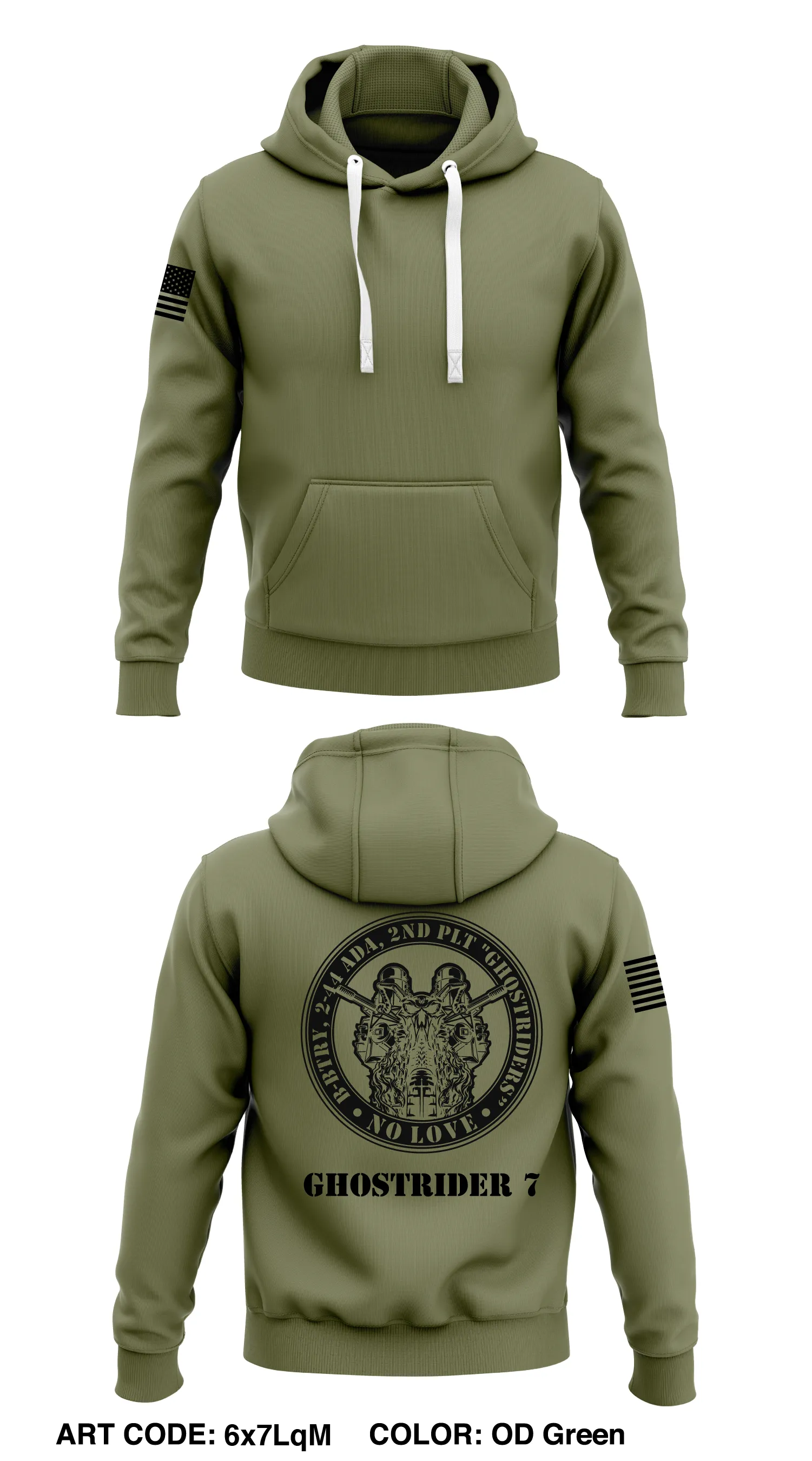 Bravo 2-44 ADA Ghostrider 7 Store  Core Men's Hooded Performance Sweatshirt - 6x7LqM