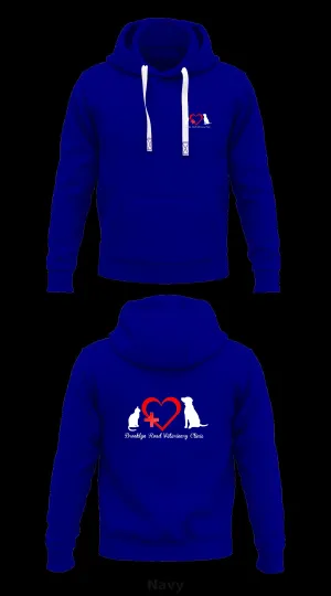 Brooklyn Road Veterinary Clinic  Store 1  Core Men's Hooded Performance Sweatshirt - 31055058568
