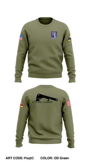 Butcher Co, 1-77 AR Core Men's Crewneck Performance Sweatshirt - PszjtC