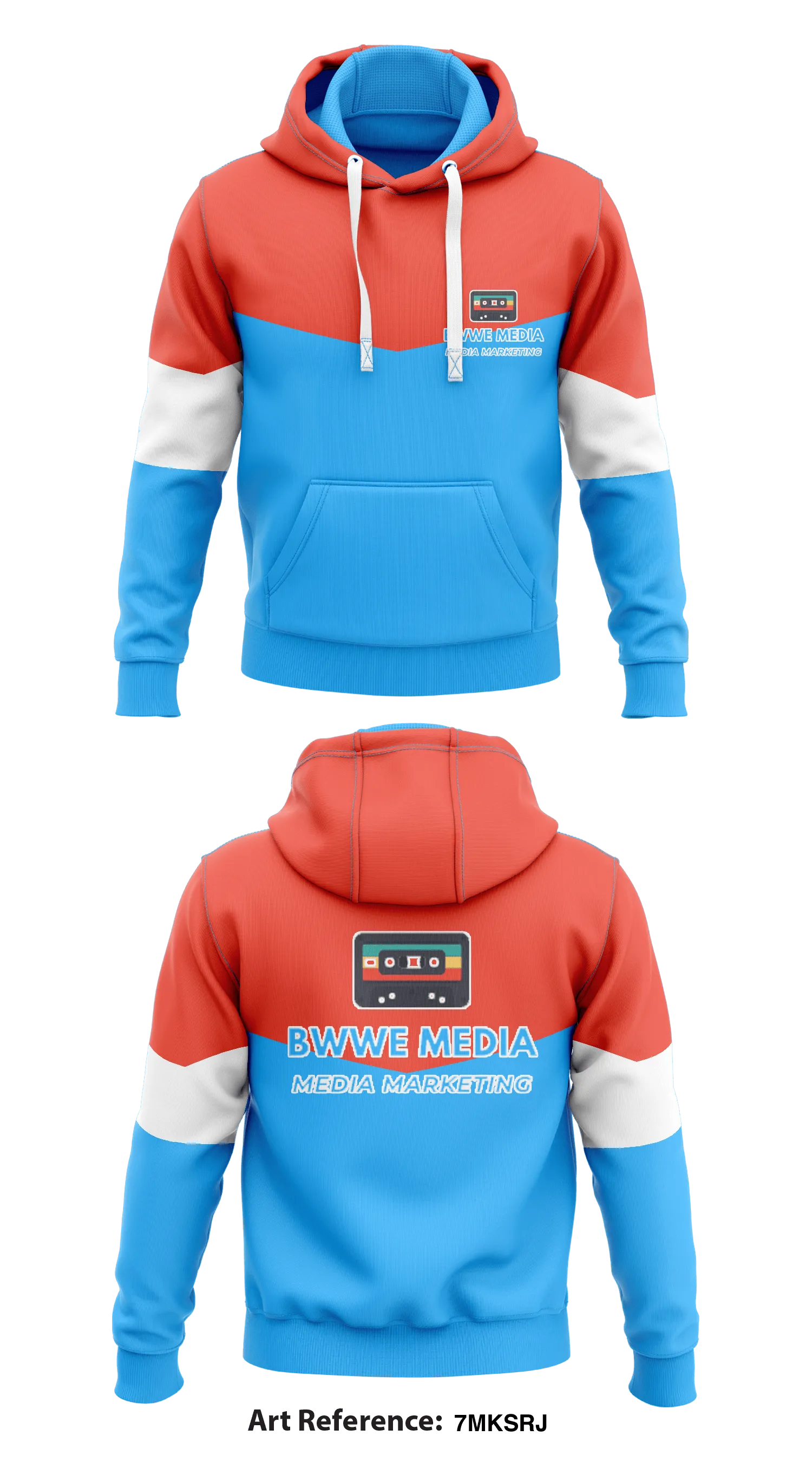 BWWE Media Store 1  Core Men's Hooded Performance Sweatshirt - 7MksRj
