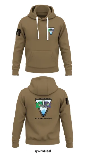 C-12 RFC Kuwait Store 1  Core Men's Hooded Performance Sweatshirt - qwmPed