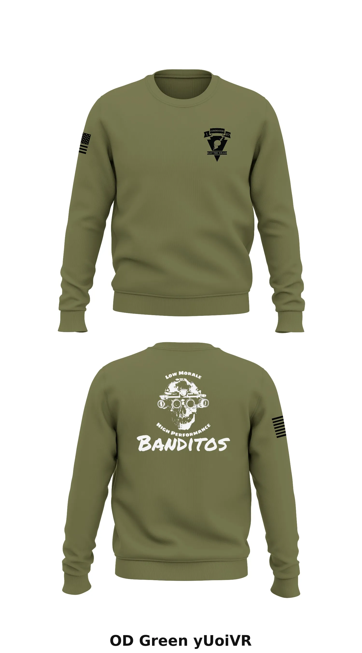 C CO, 4-6 IN, 3D ABCT Store 1 Core Men's Crewneck Performance Sweatshirt - yUoiVR