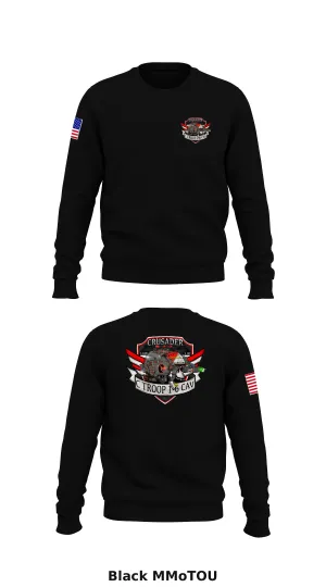 C Trp, 1-6 CAV Store 1 Core Men's Crewneck Performance Sweatshirt - MMoTOU