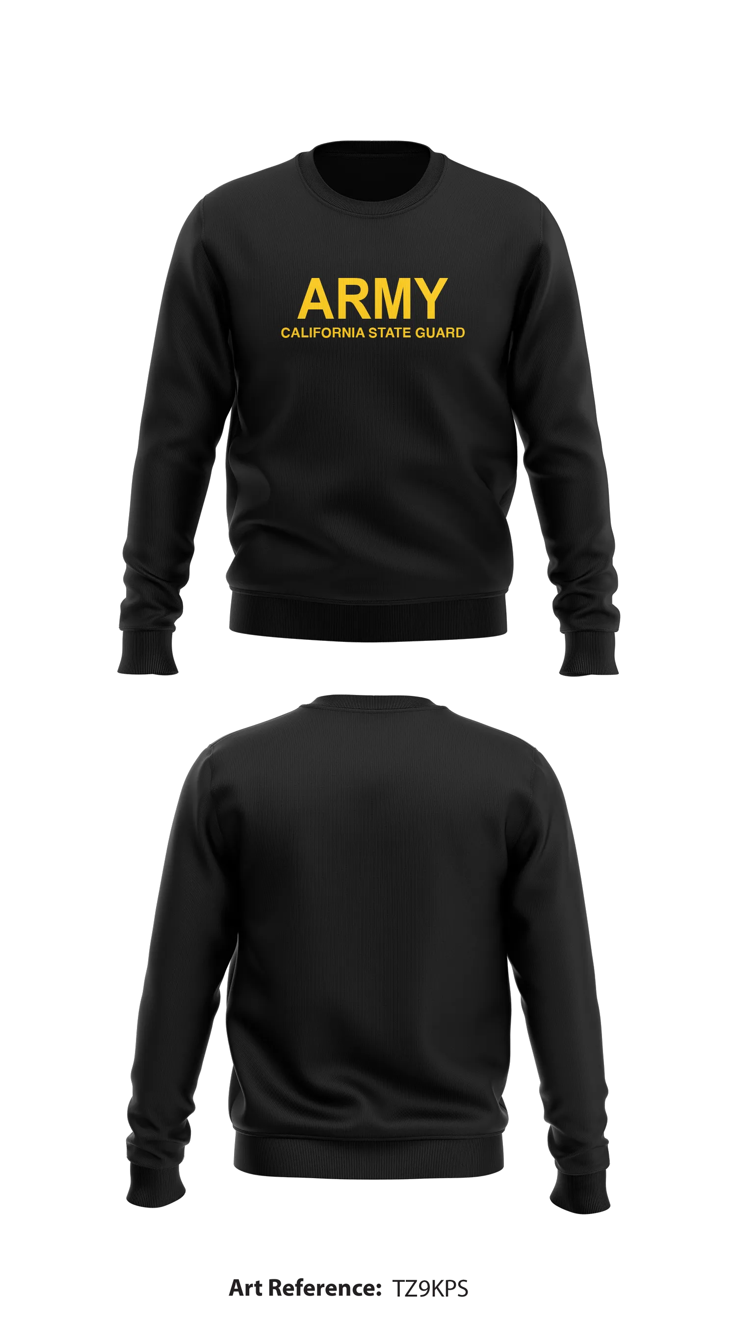California State Guard Store 1 Core Men's Crewneck Performance Sweatshirt - TZ9KpS