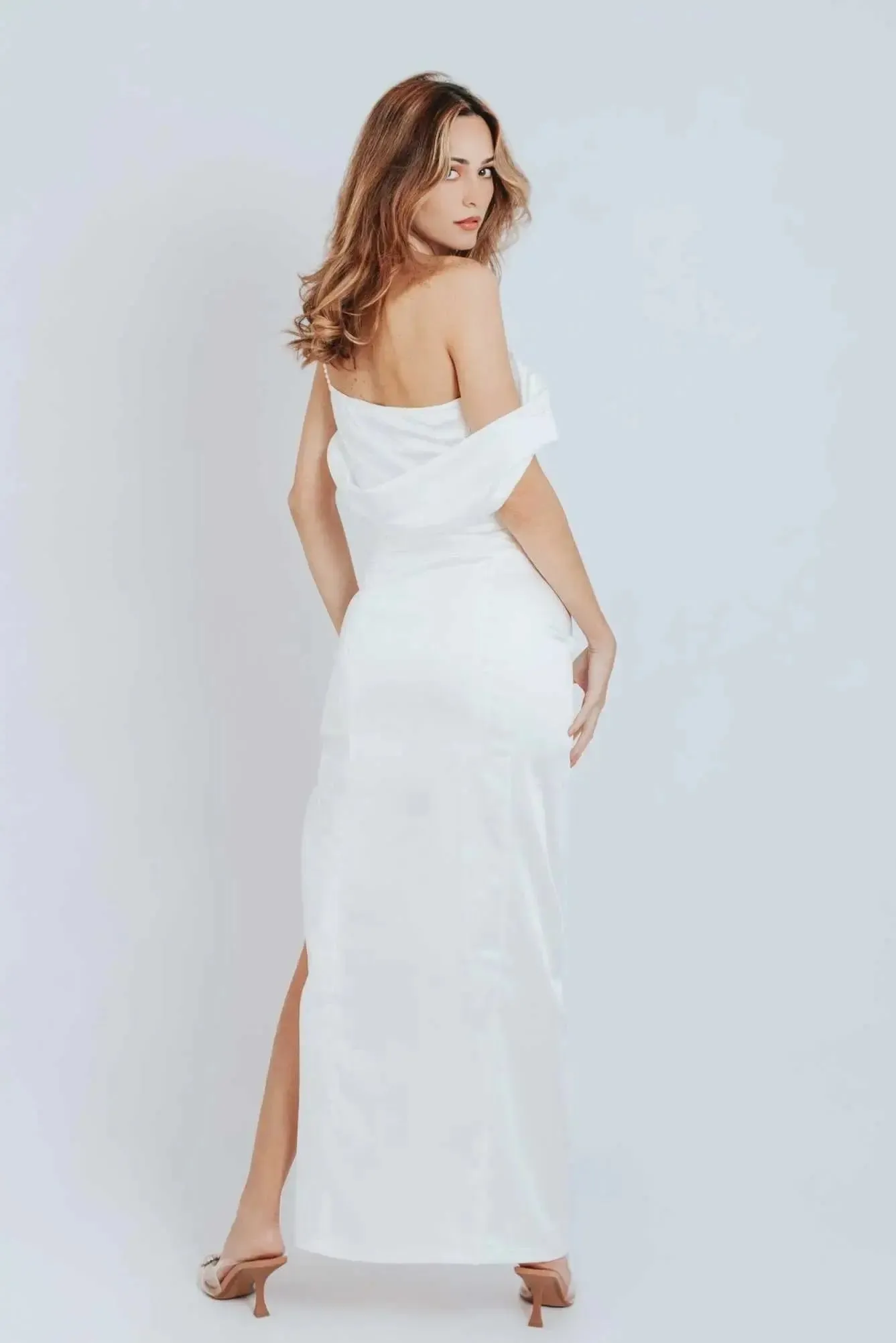 Call Me Yours White Diamond and Jade Skirt