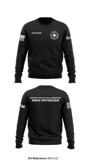 Center for Tactical Medicine Store 1 Core Men's Crewneck Performance Sweatshirt - WEvyuZ