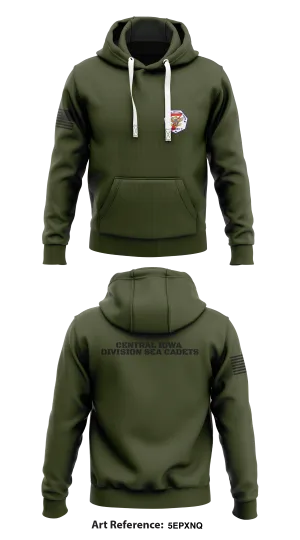Central Iowa Division Sea Cadets Store 1  Core Men's Hooded Performance Sweatshirt - 5EPxnq
