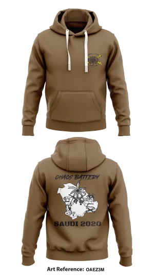 Chaos Battery, 4-27 FA, 2/1 AD Store 1  Core Men's Hooded Performance Sweatshirt - oaEZ3M
