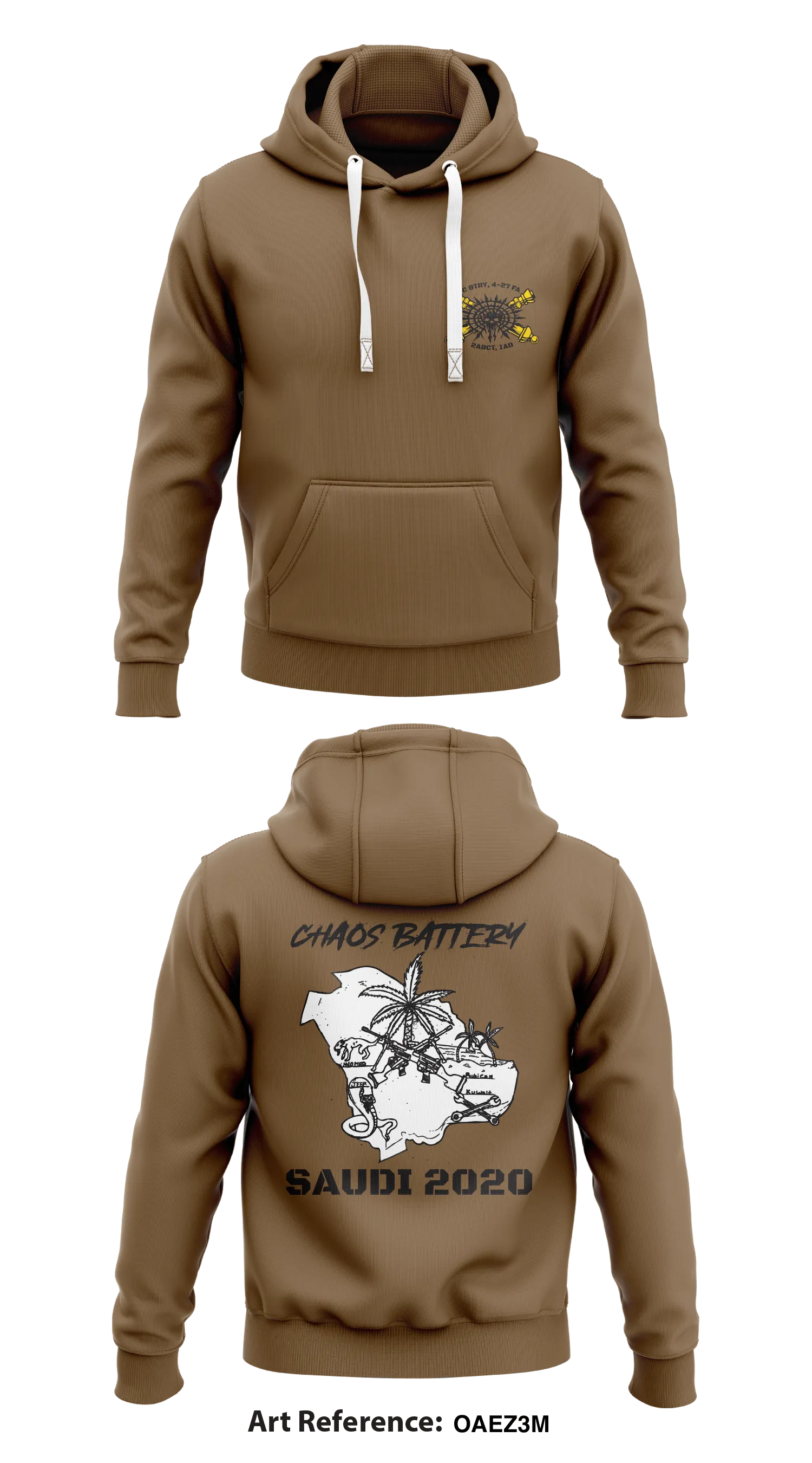 Chaos Battery, 4-27 FA, 2/1 AD Store 1  Core Men's Hooded Performance Sweatshirt - oaEZ3M
