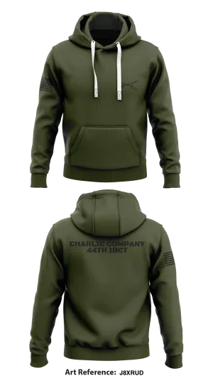 Charlie company 44th IBCT Store 1  Core Men's Hooded Performance Sweatshirt - J8xrud