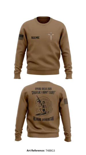 Charlie Troop, 3-71 CAV Store 1 Core Men's Crewneck Performance Sweatshirt - t4BBG3