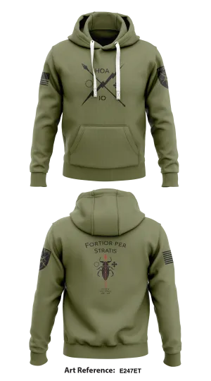 Combined Joint Task Force Horn of Africa Information Operations Cell Store 1  Core Men's Hooded Performance Sweatshirt - E247Et
